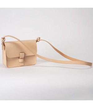 Kate Sheridan Nude Square Loop Bag