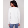 Basic V-Neck Sweater - Ecru