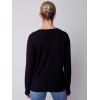 Basic V-Neck Sweater - Black