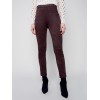 Faux Suede Leggings - Chocolate