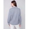 Gutsy Knit Shirt Jacket - Gray