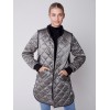 Long Quilted Puffer Jacket - Spruce