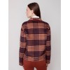 Reversible Plaid Jacket - Cinnamon