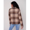 Reversible Plaid Jacket - Truffle