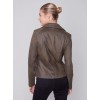 Vintage Faux Leather Perfecto Jacket - Spruce